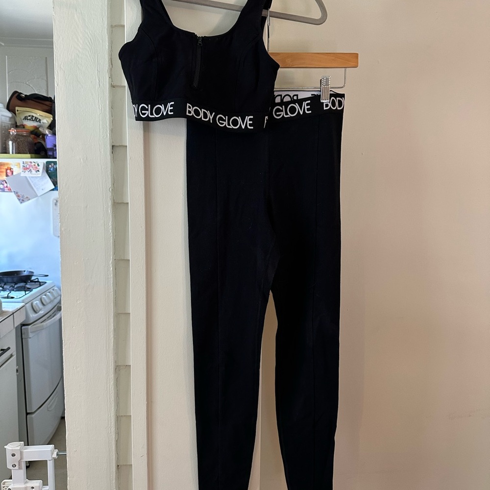 Body Glove Black Cotton Blend Top